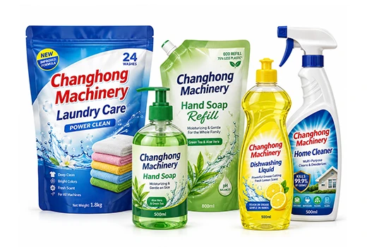 Household Cleaning Product Packaging Household Cleaning Product Packaging